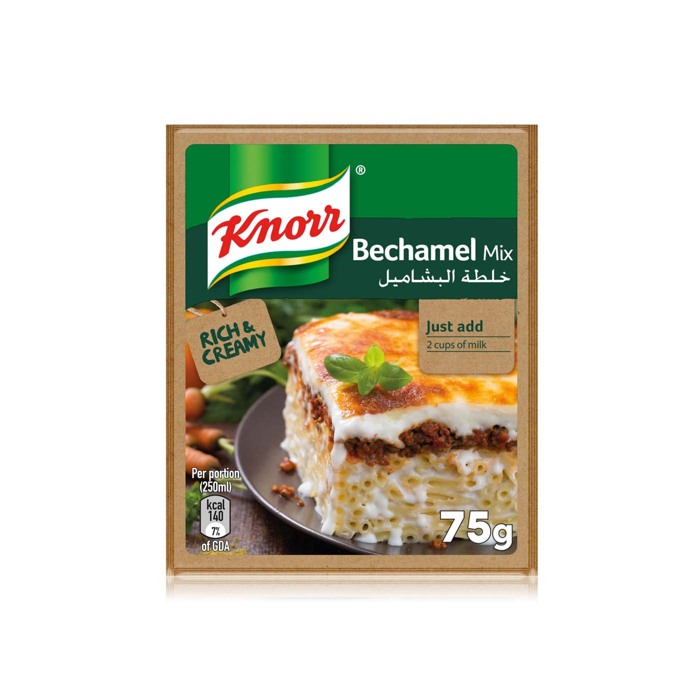 Knorr bechamel sauce mix 75g Spinneys UAE