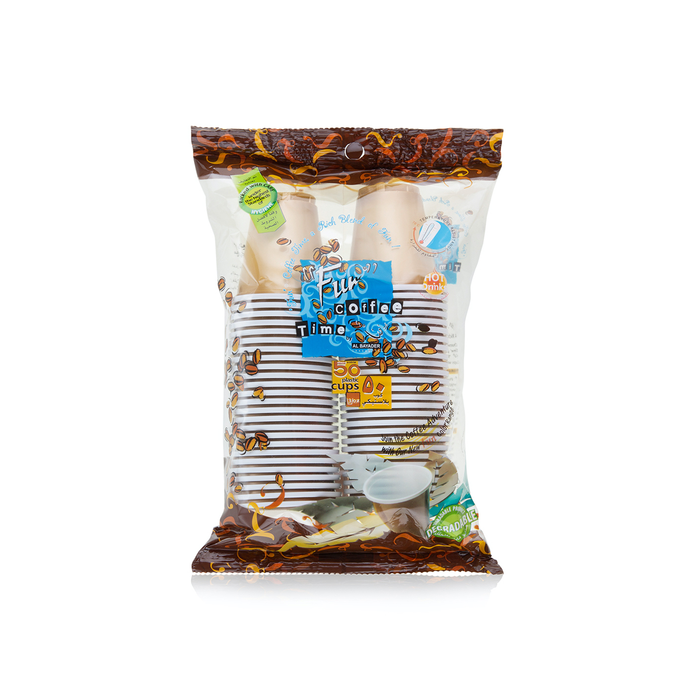 Fun Bio Plastic Espresso Cup 88.7ml x 50