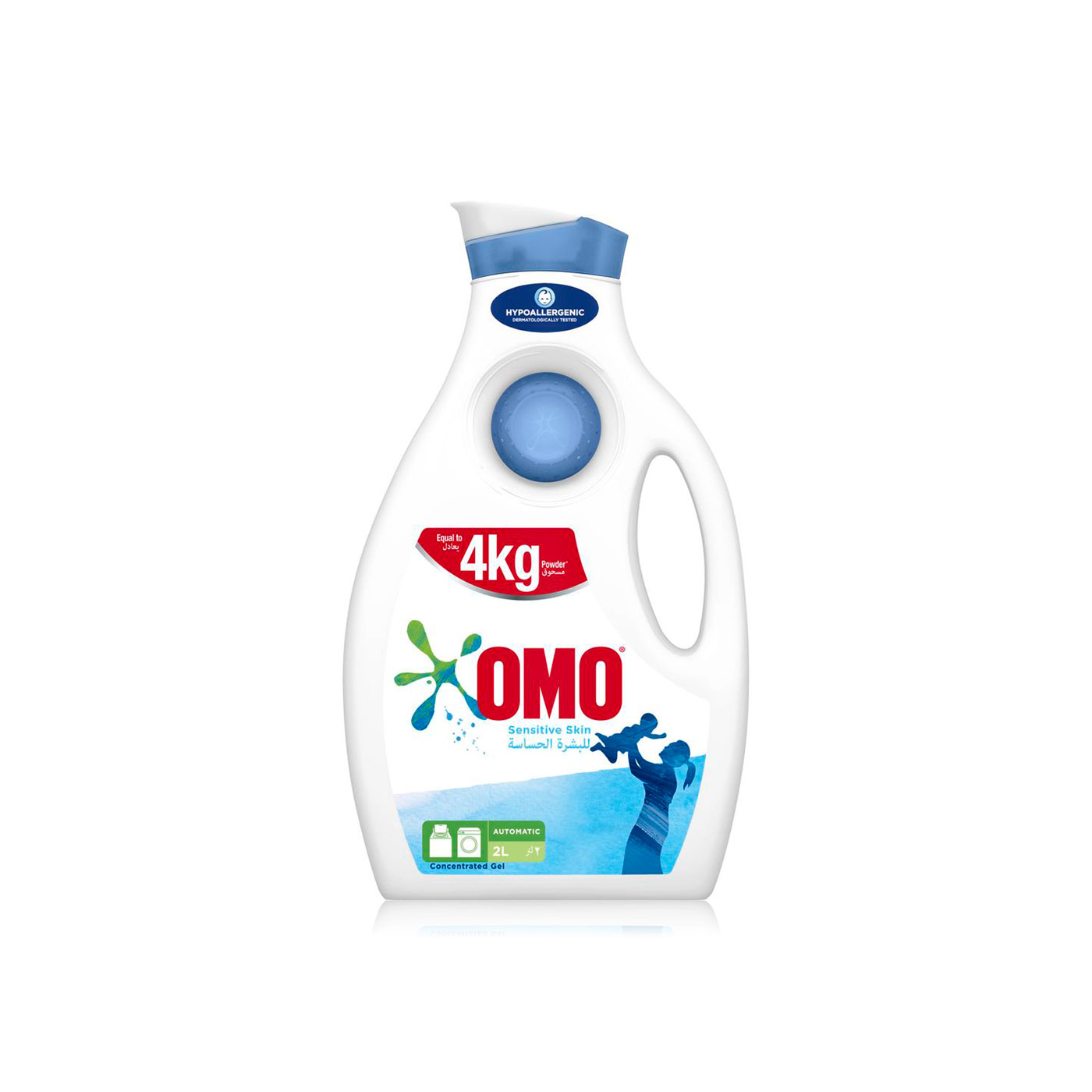 Omo Concentrated Gel Sensitive 2 litre