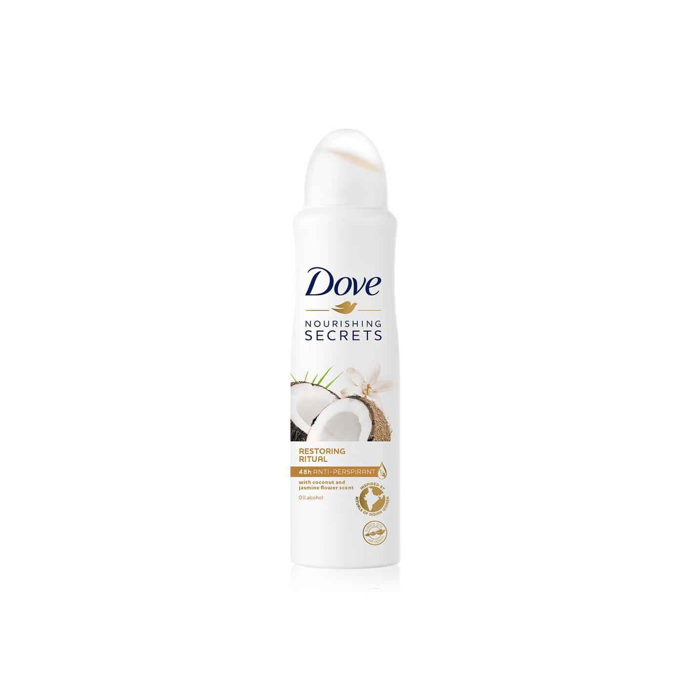 Dove Antiperspirant Coconut Jasmine 150ml