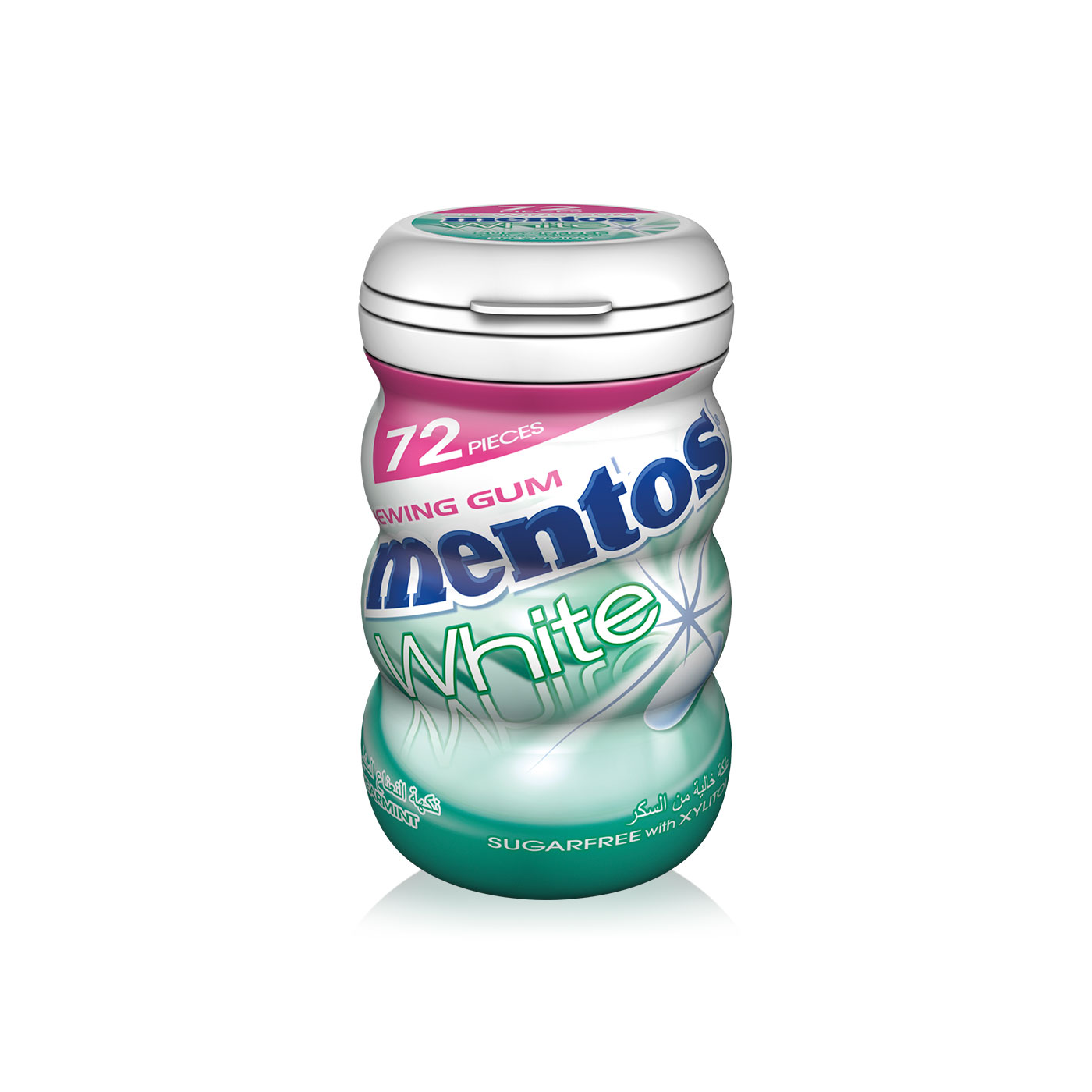 Mentos White Spearmint Chewing Gum 102.96g