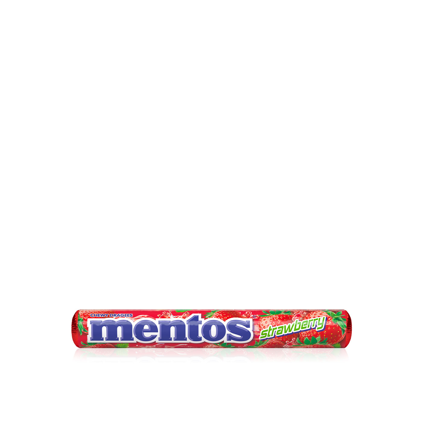 Mentos Chewy Strawberry Dragees 38g