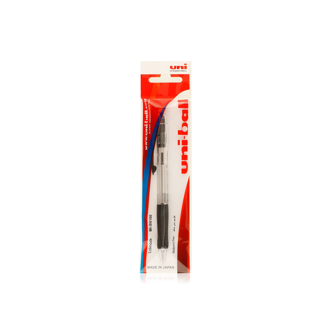 Uni-Ball Laknock Ballpoint Pen Black 0.7mm