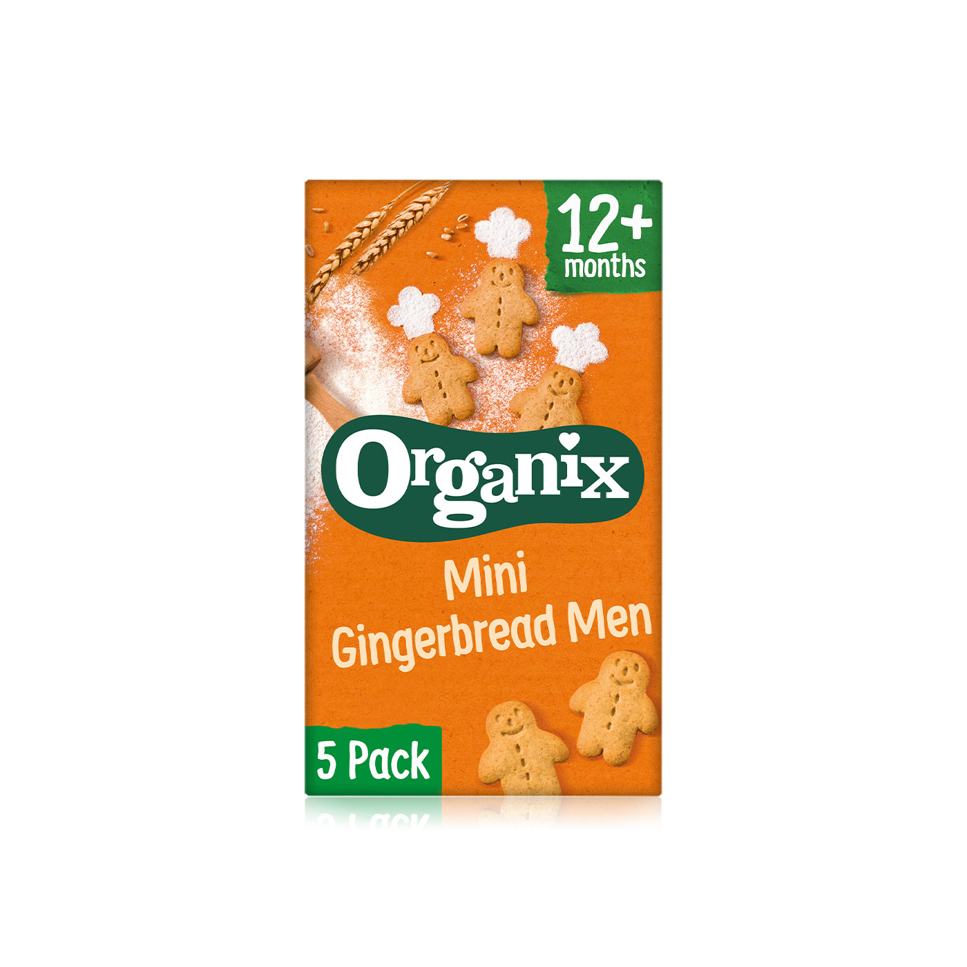 Organix Goodies Gingerbread Biscuit 12+ Months 5 x 25g