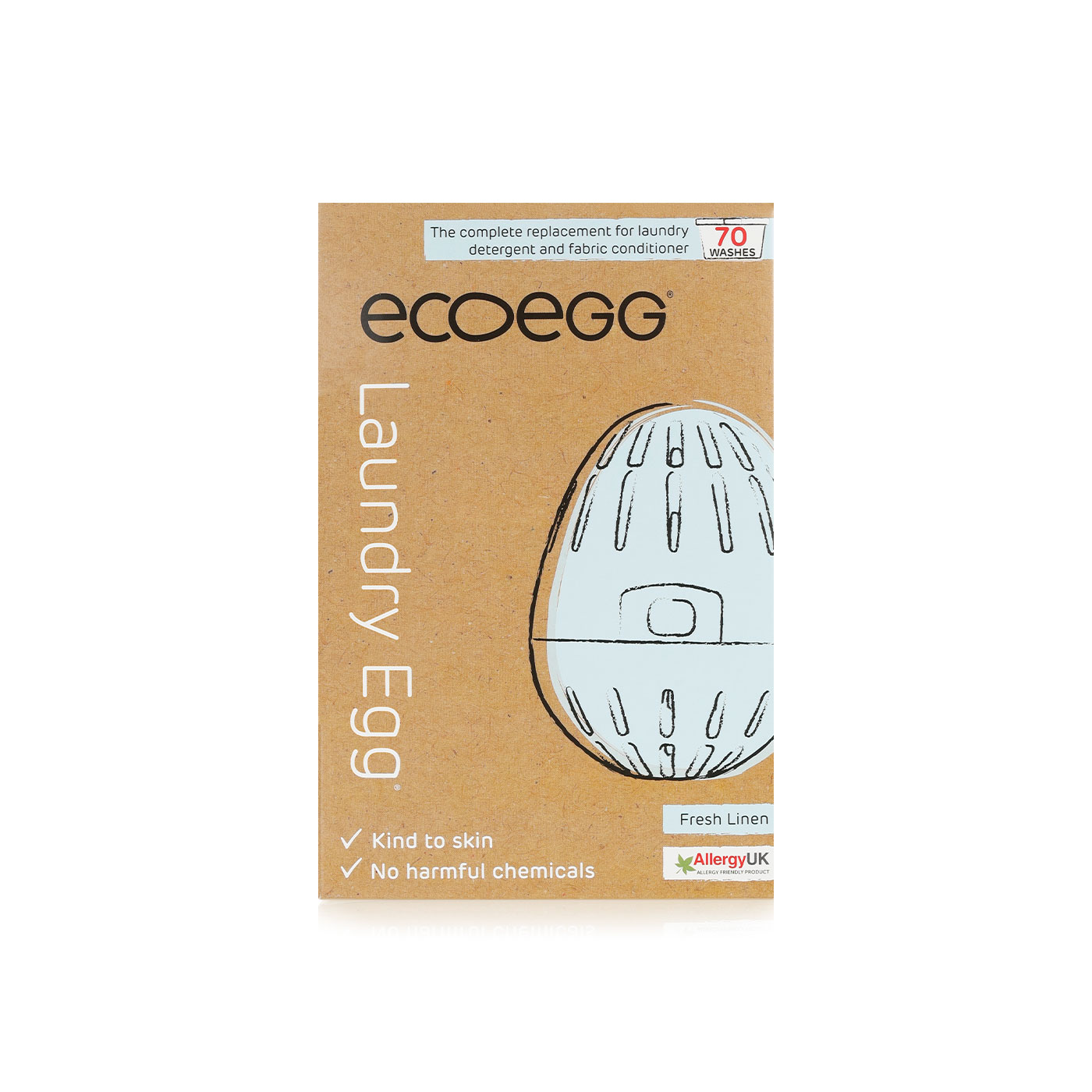Ecoegg laundry egg fresh linen 70 washes 206g Spinneys UAE