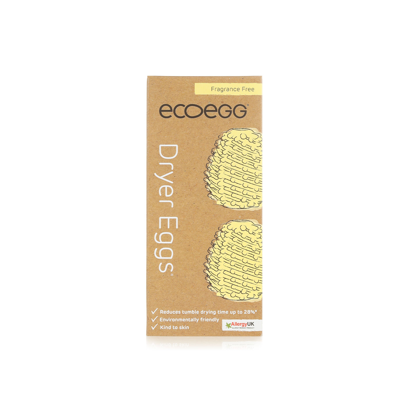 Ecoegg Dryer Eggs Fragrance Free 140g