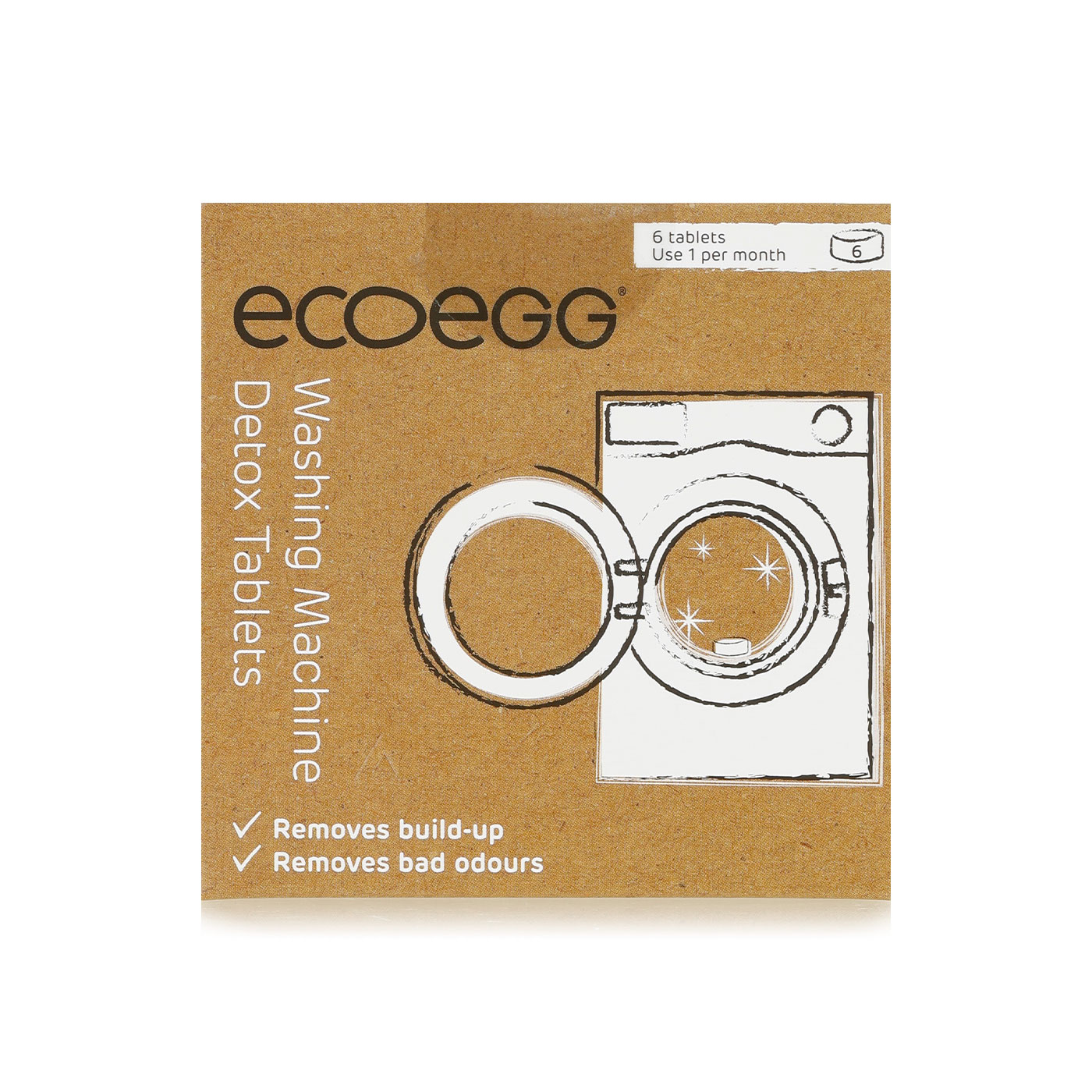 Ecoegg detox tablets x6 64g Spinneys UAE