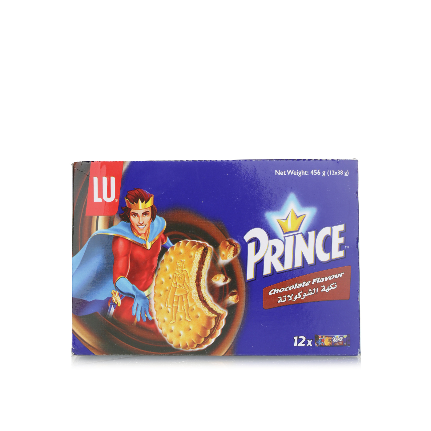 Lu Prince Chocolate Biscuit 12 x 38g