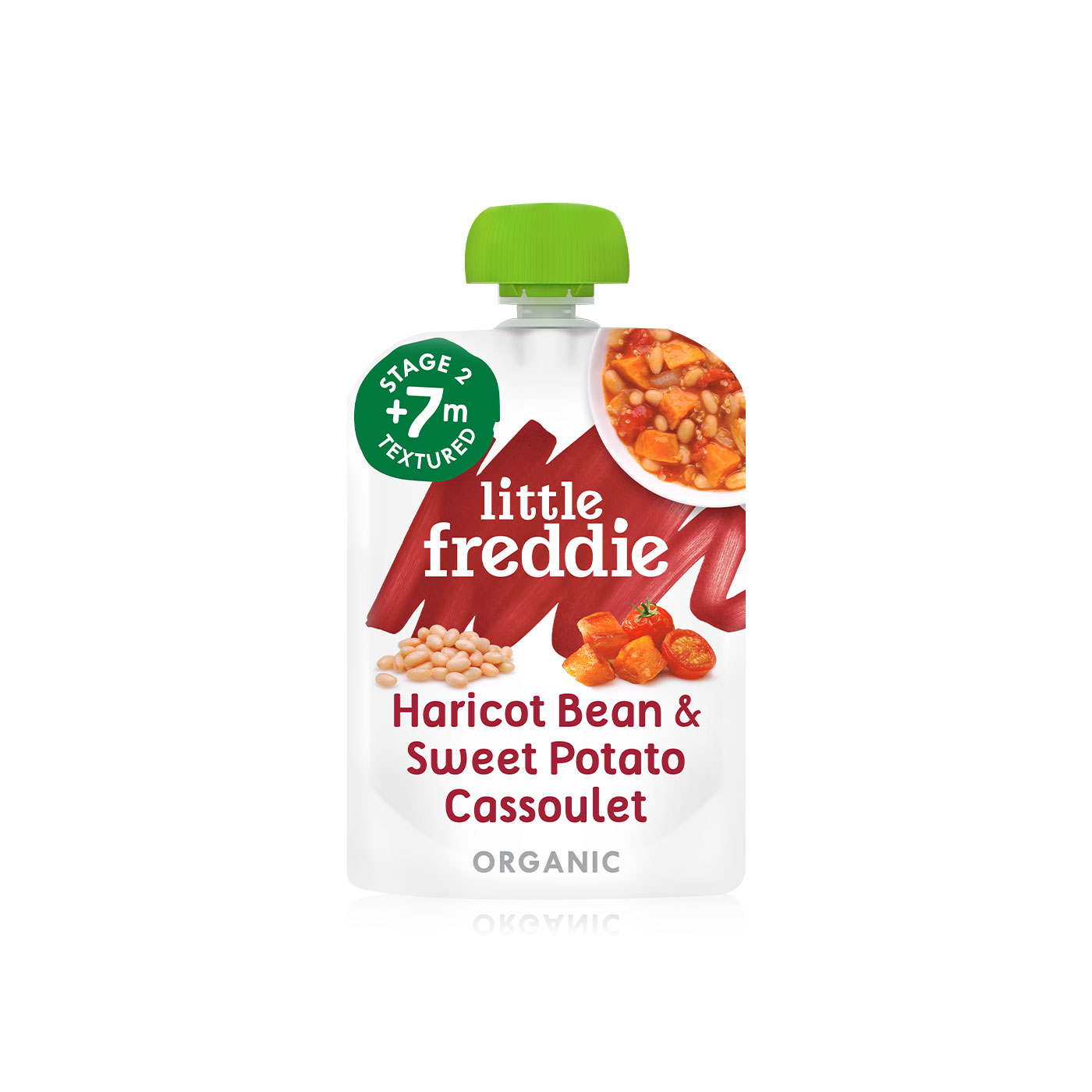 Little Freddie Organic Slow Cooked Haricot Bean and Sweet Potato Cassoulet 7m+ 130g