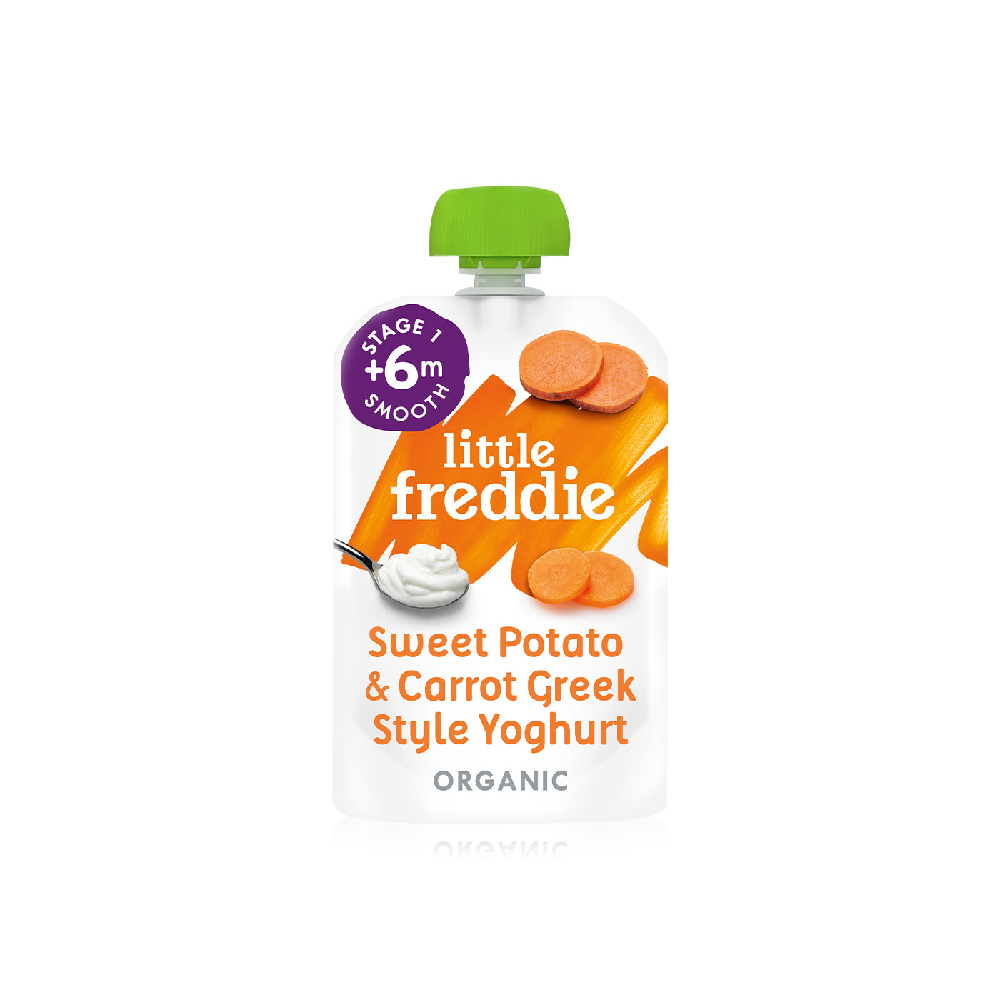 Little Freddie Sweet Potato and Carrot Yoghurt 100g