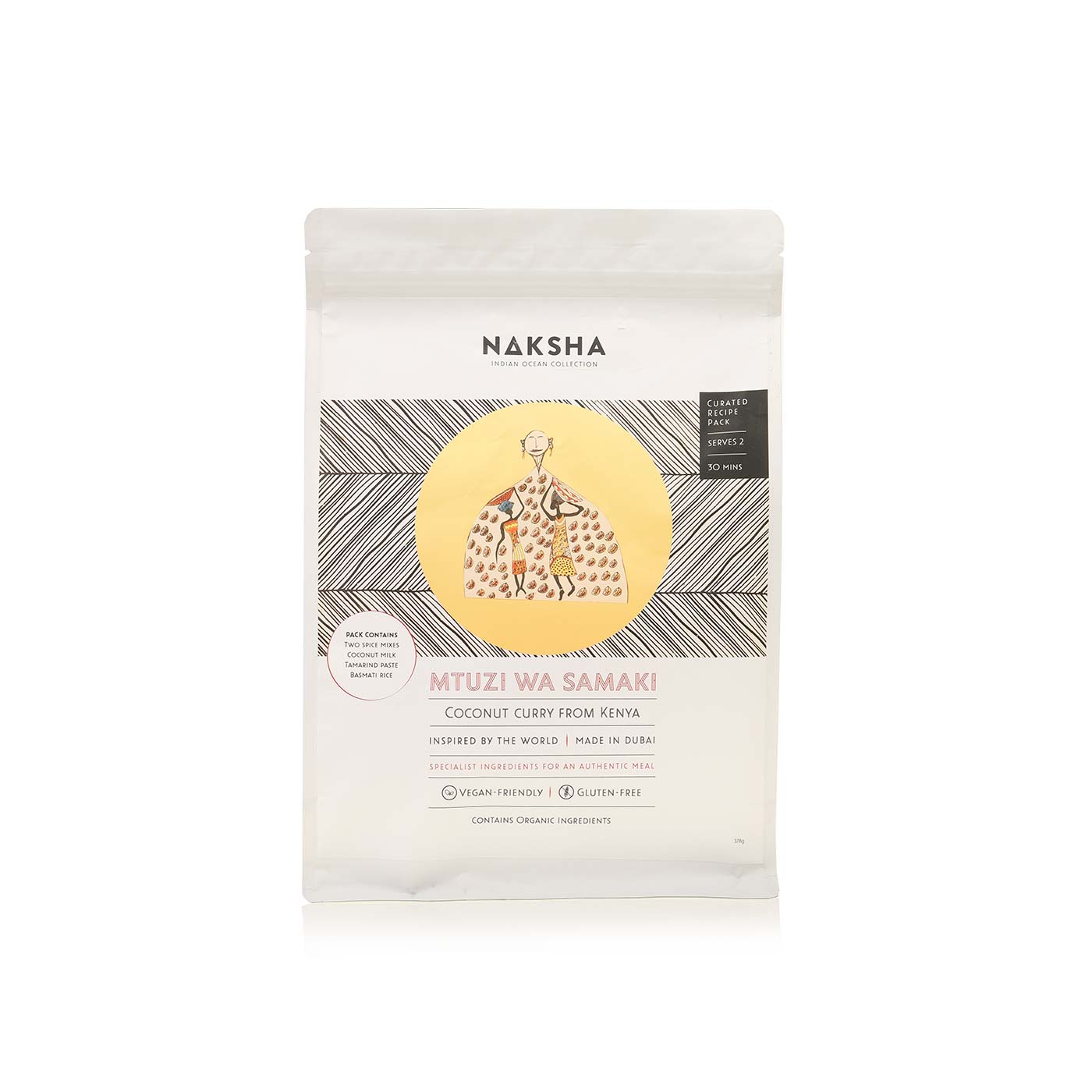 Naksha Mtuzi Wa Samaki Tangy Coconut Curry Kit 378g