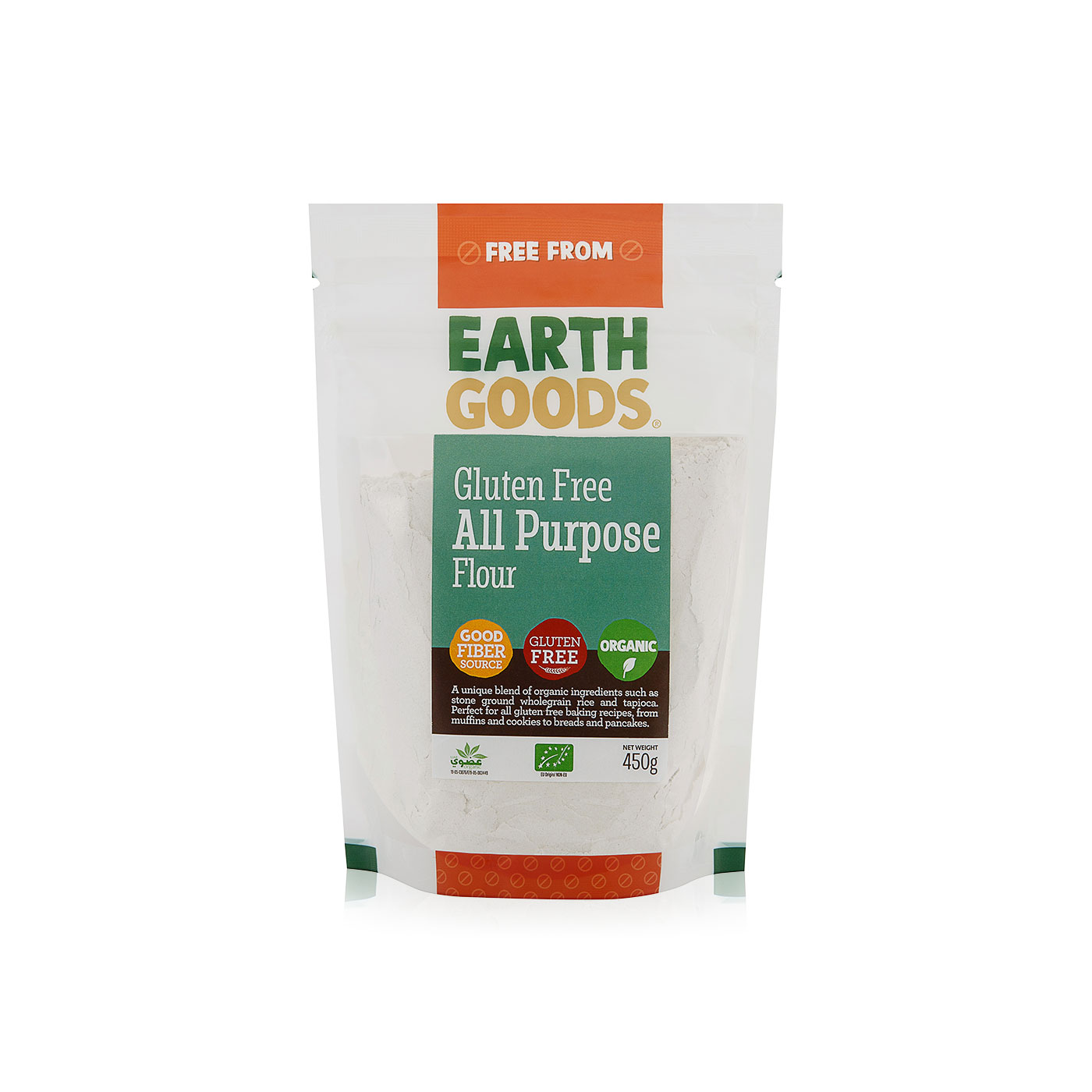 Earth Goods Organic Gluten-Free All Purpose Flour 450g