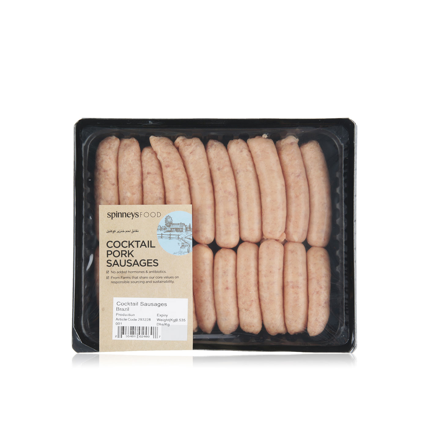 Spinneysfood Cocktail Pork Sausages