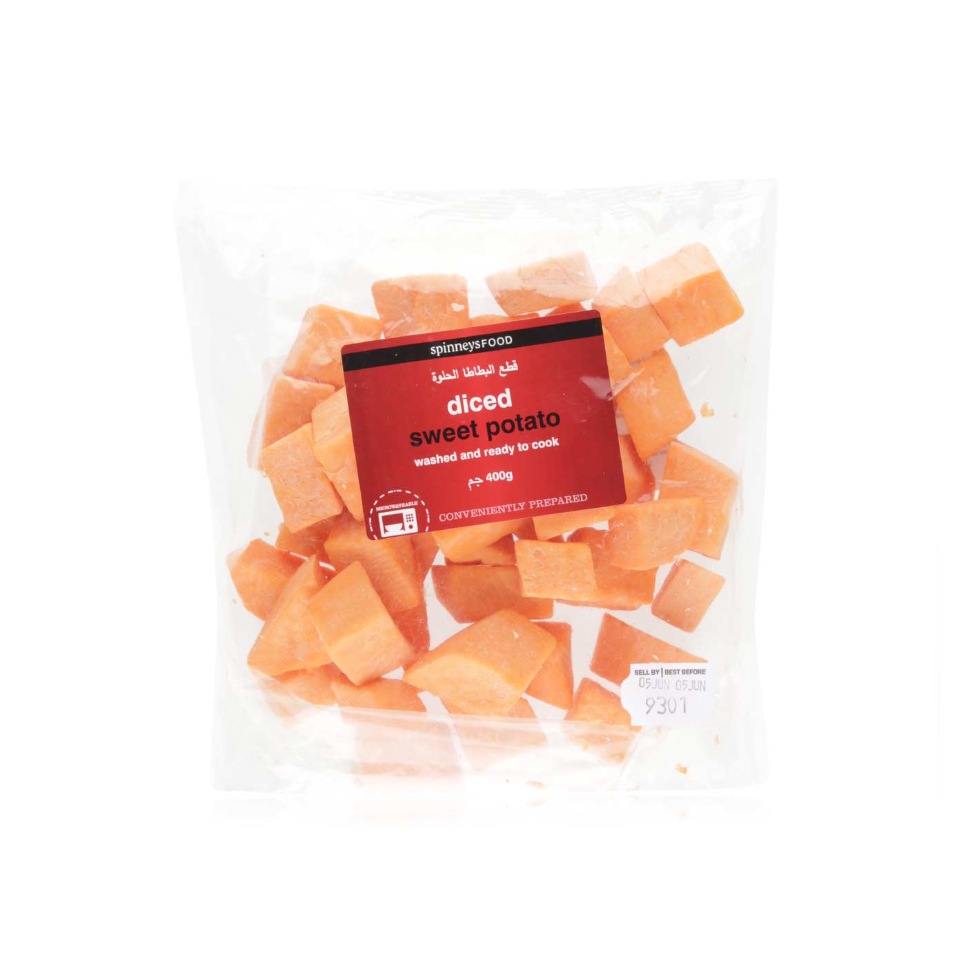 Spinneysfood Diced Sweet Potato 500g
