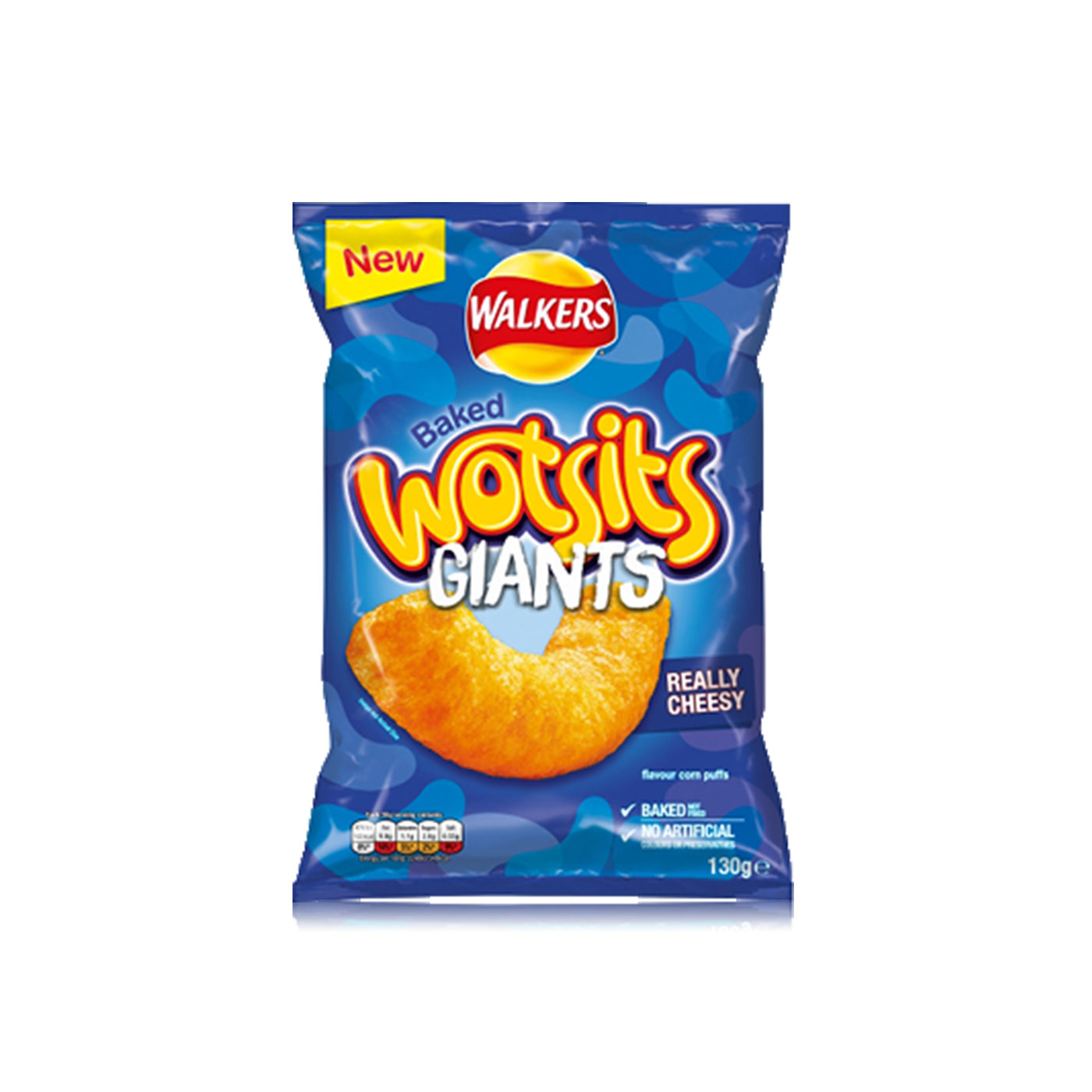 Walkers Baked Wotsits Giants Really Cheesy 130g