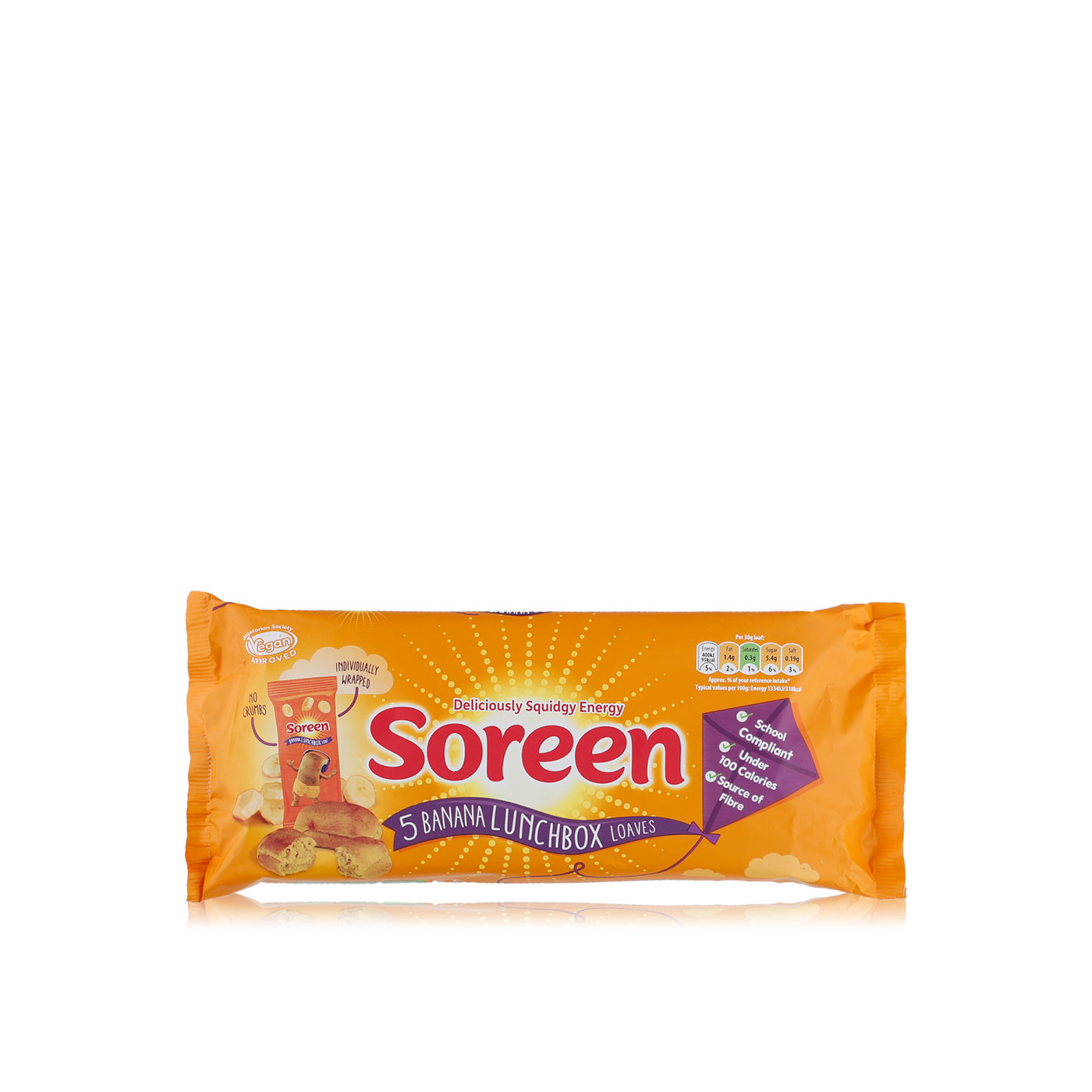Soreen Banana Lunchbox Loaves x 5