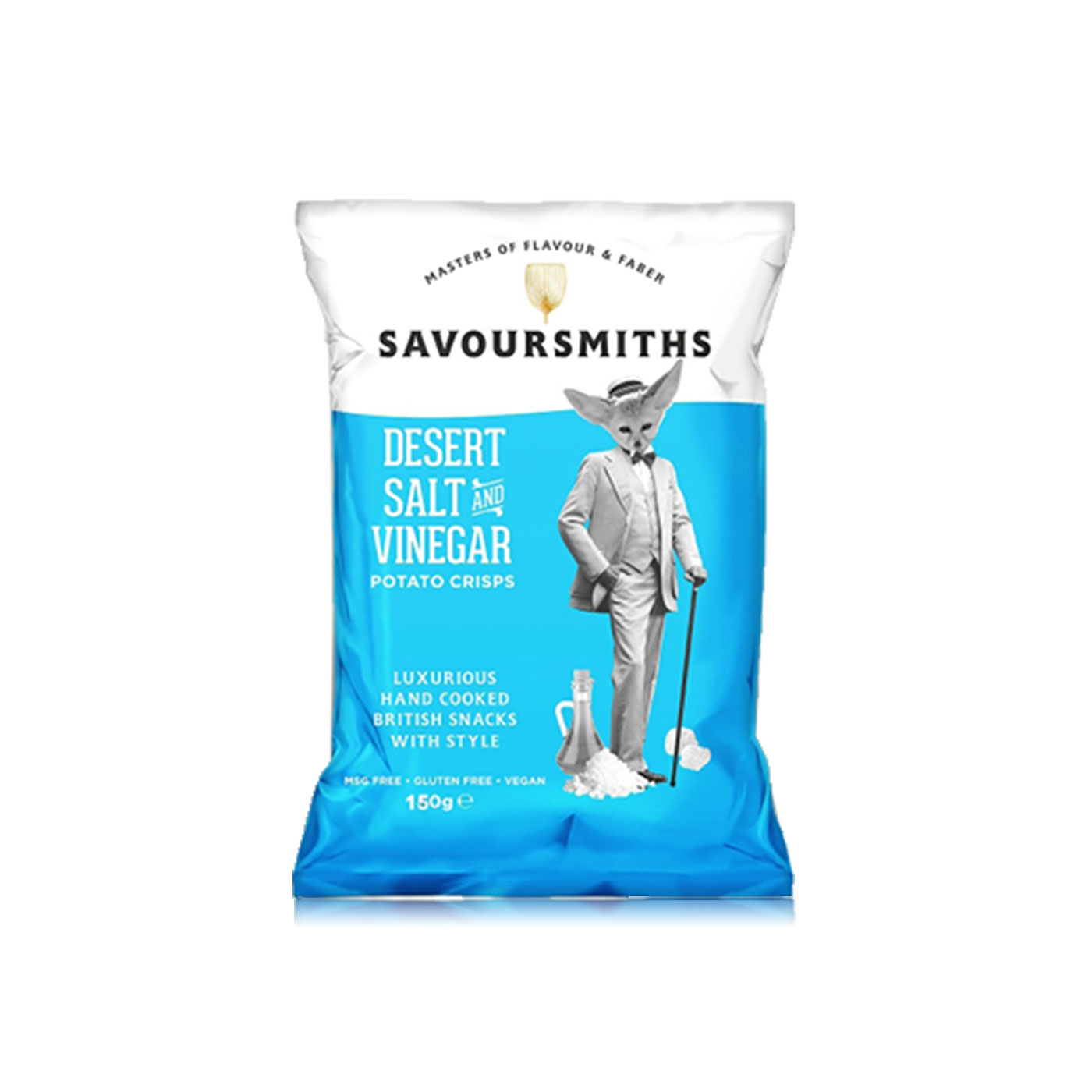 Savoursmiths Desert Salt & Vinegar Crisps 150g