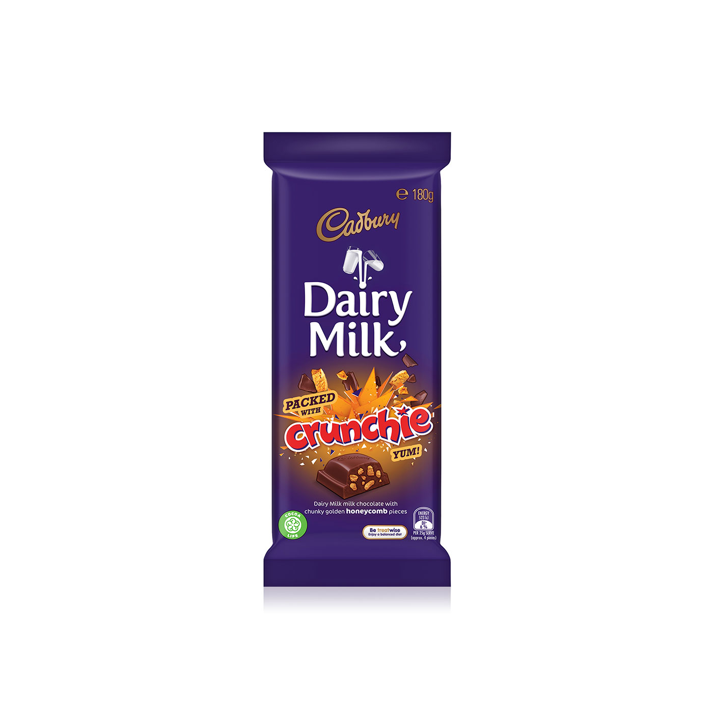 Cadbury Dairy Milk Crunchie 180g