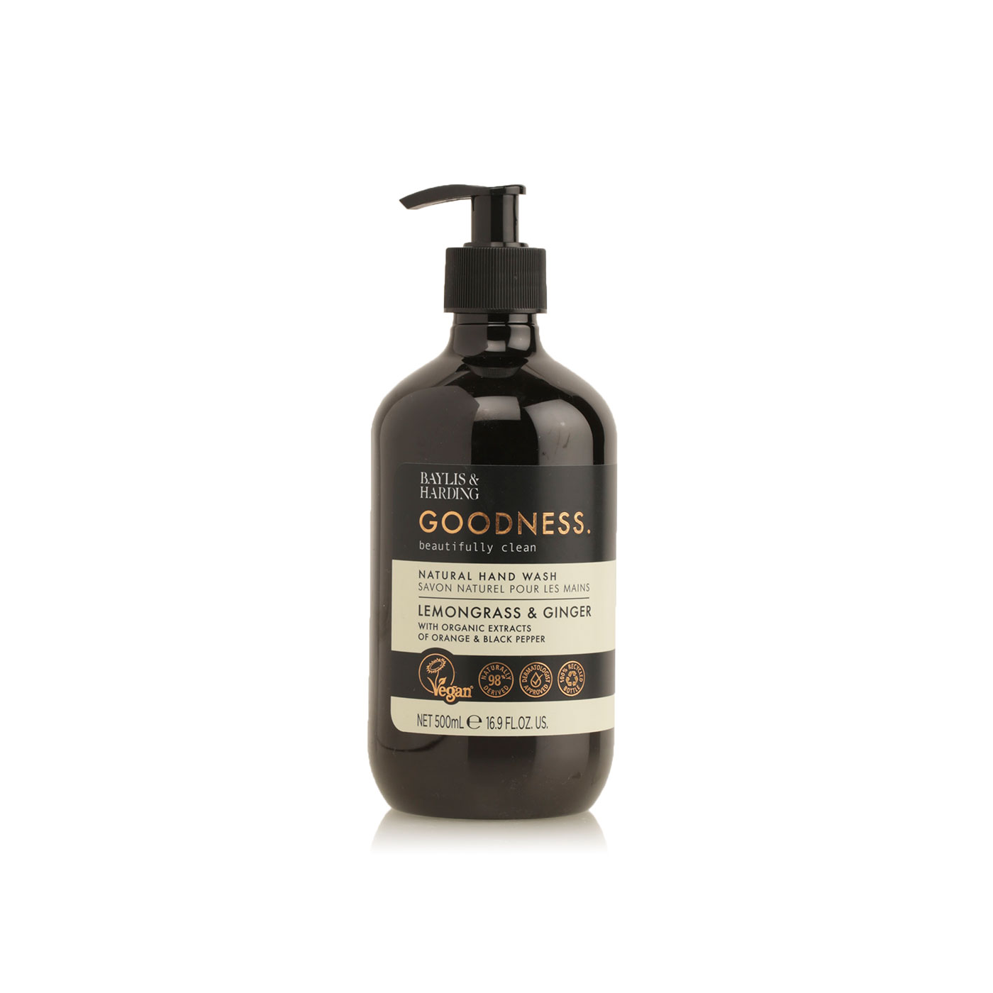 Baylis & Harding Goodness Hand Wash Lemongrass & Ginger 500ml