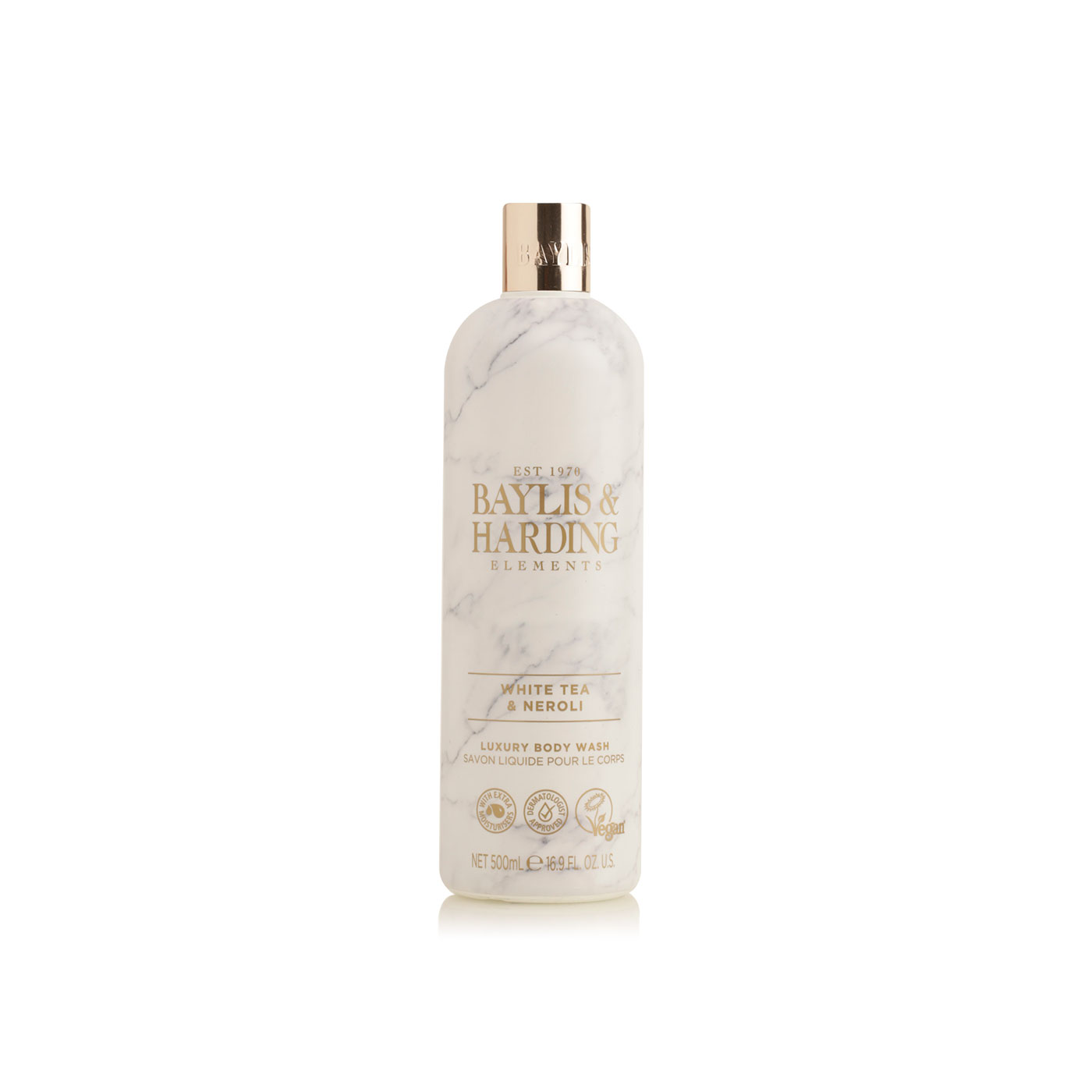 Baylis & Harding Elements body wash white tea & neroli 500ml Spinneys UAE