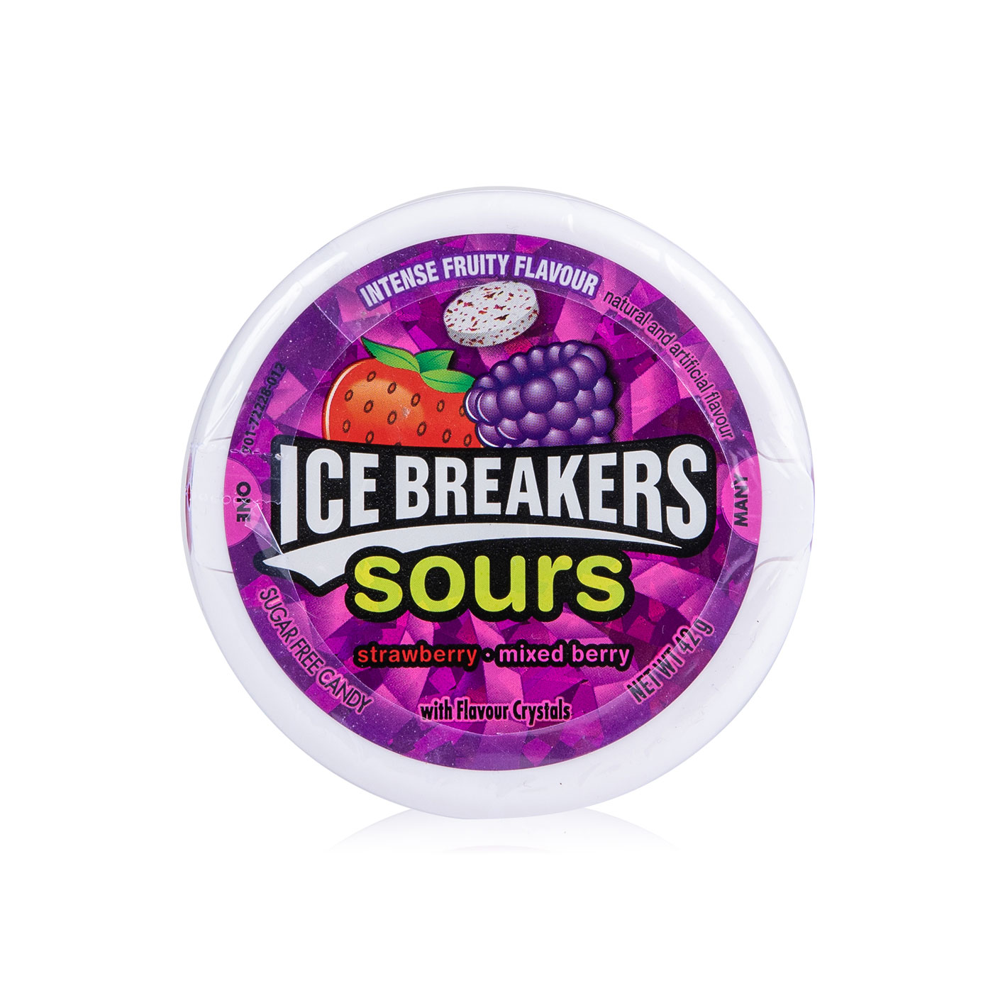 Ice Breakers Sours strawberry & mixed berry 42g - Spinneys UAE