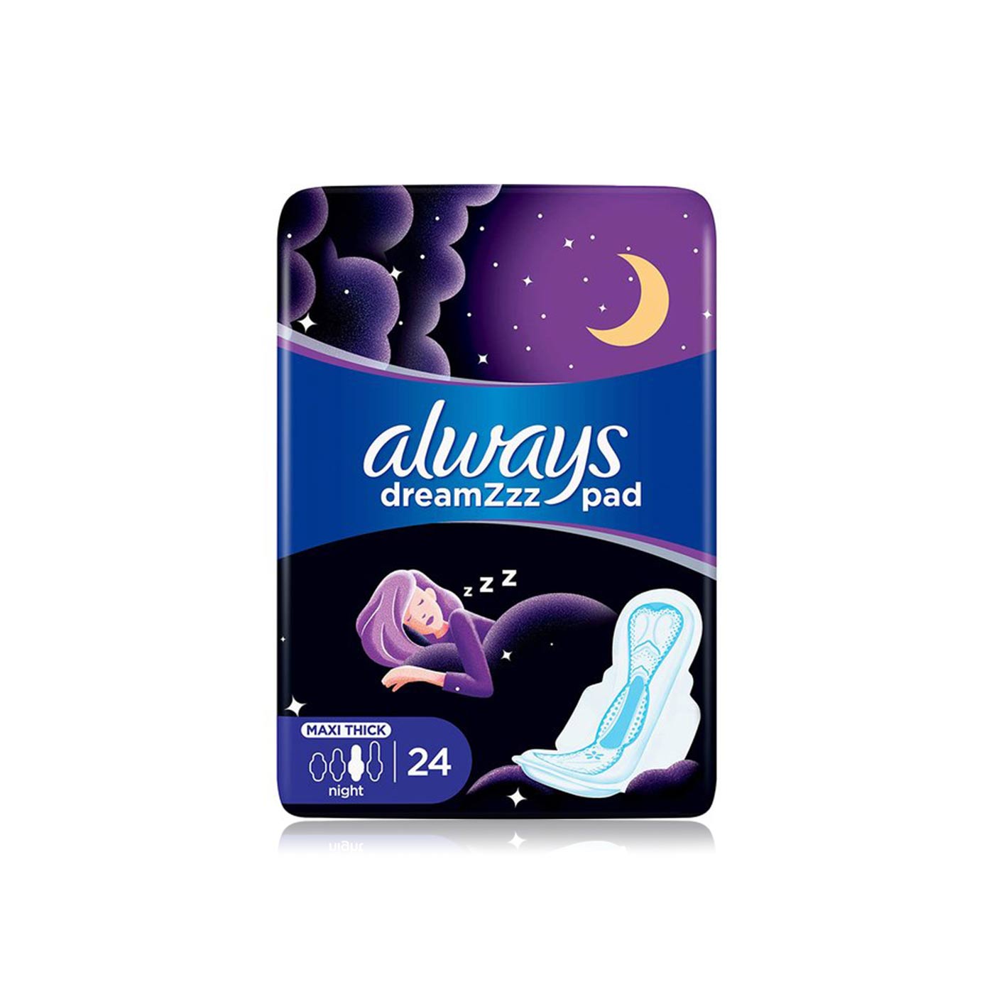 Always Thick Night Sanitary Pads x 24