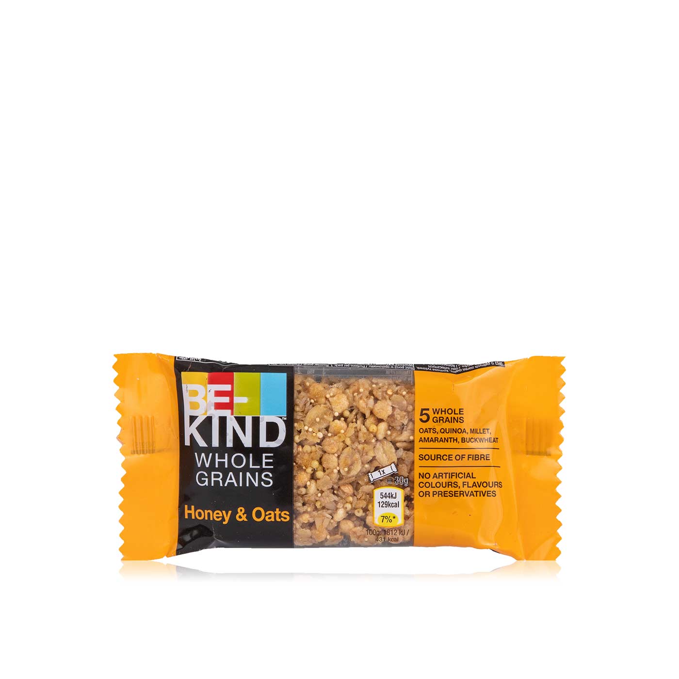 Be-Kind Whole Grains Bar Honey & Oats 30g