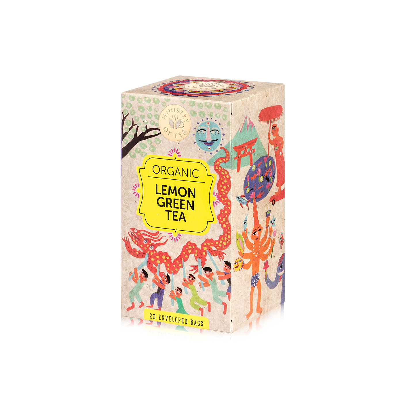 Ministry of Tea Organic Lemon Green Tea 35g