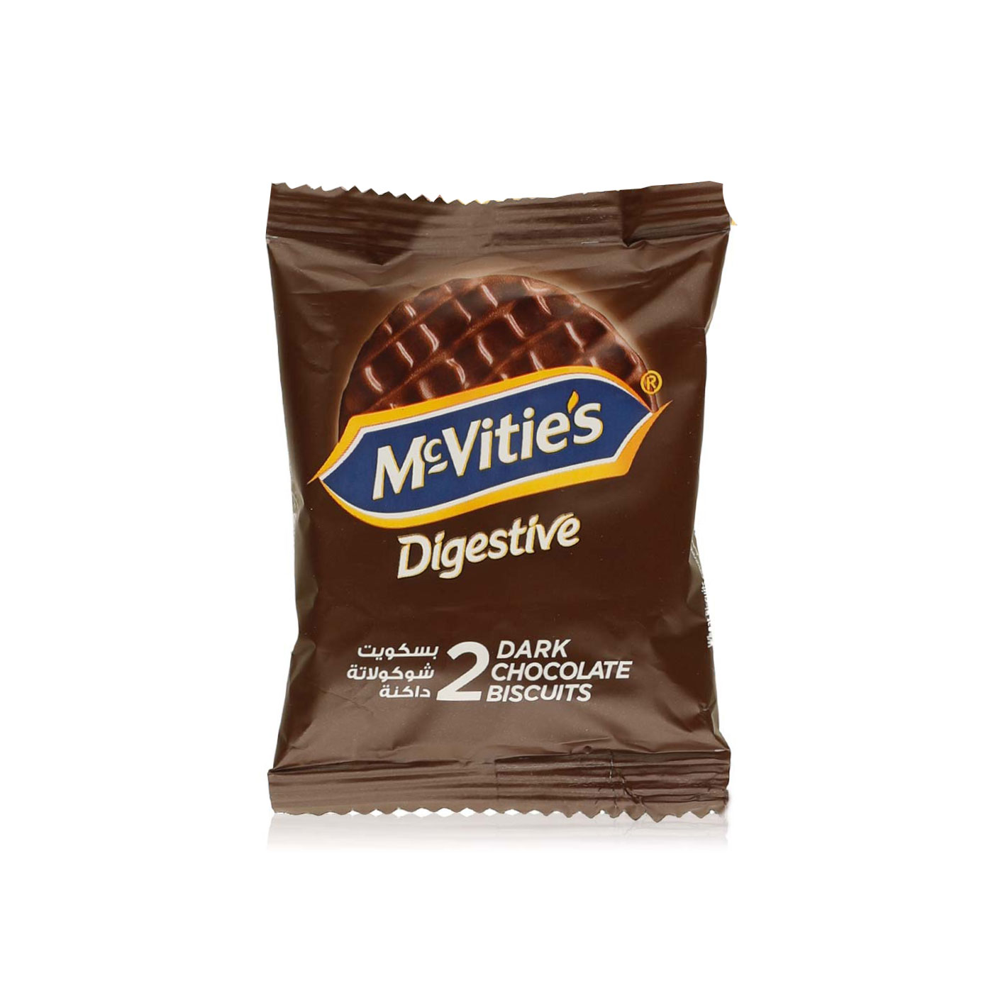 McVitie's Digestive Dark Chocolate Biscuits X2 33.3g - Spinneys UAE