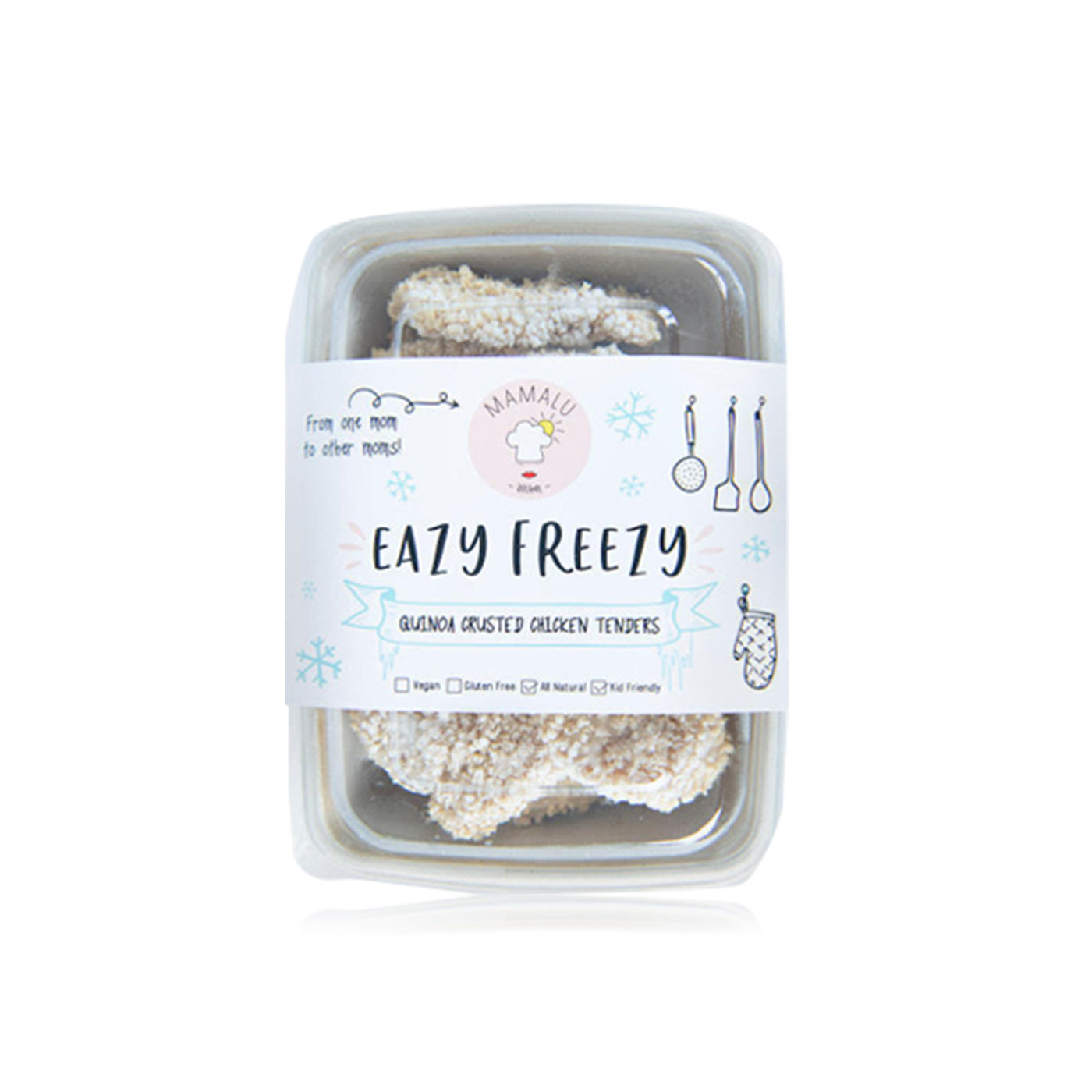 Eazy Freezy Frozen Quinoa Crusted Chicken Tenders 500G