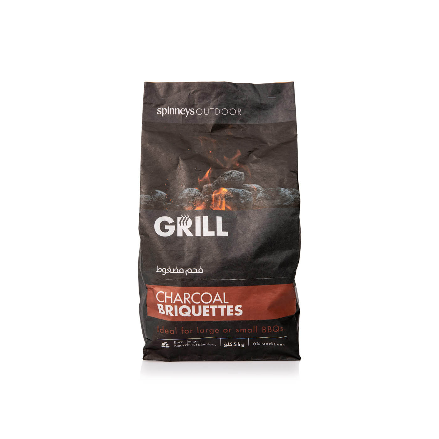Spinneysoutdoor Premium Charcoal Briquettes 5kg