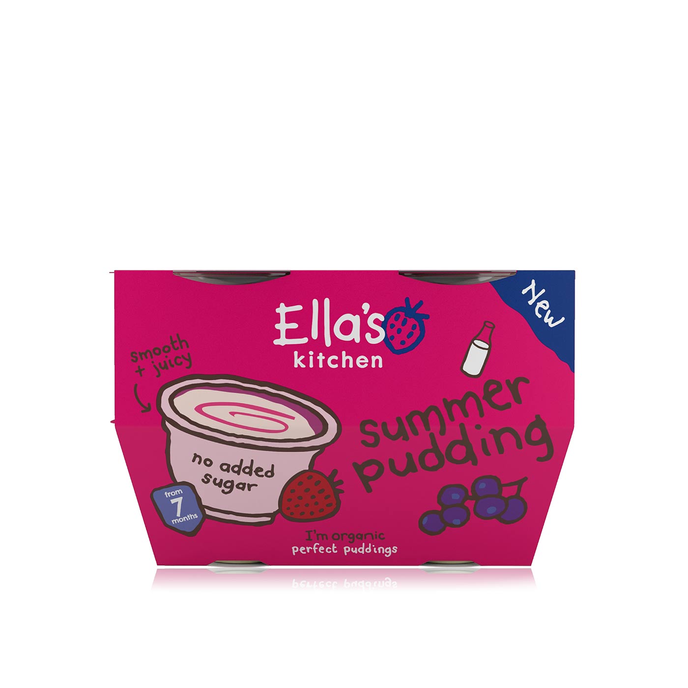 Ella's Kitchen Summer Pudding 4 x 80g