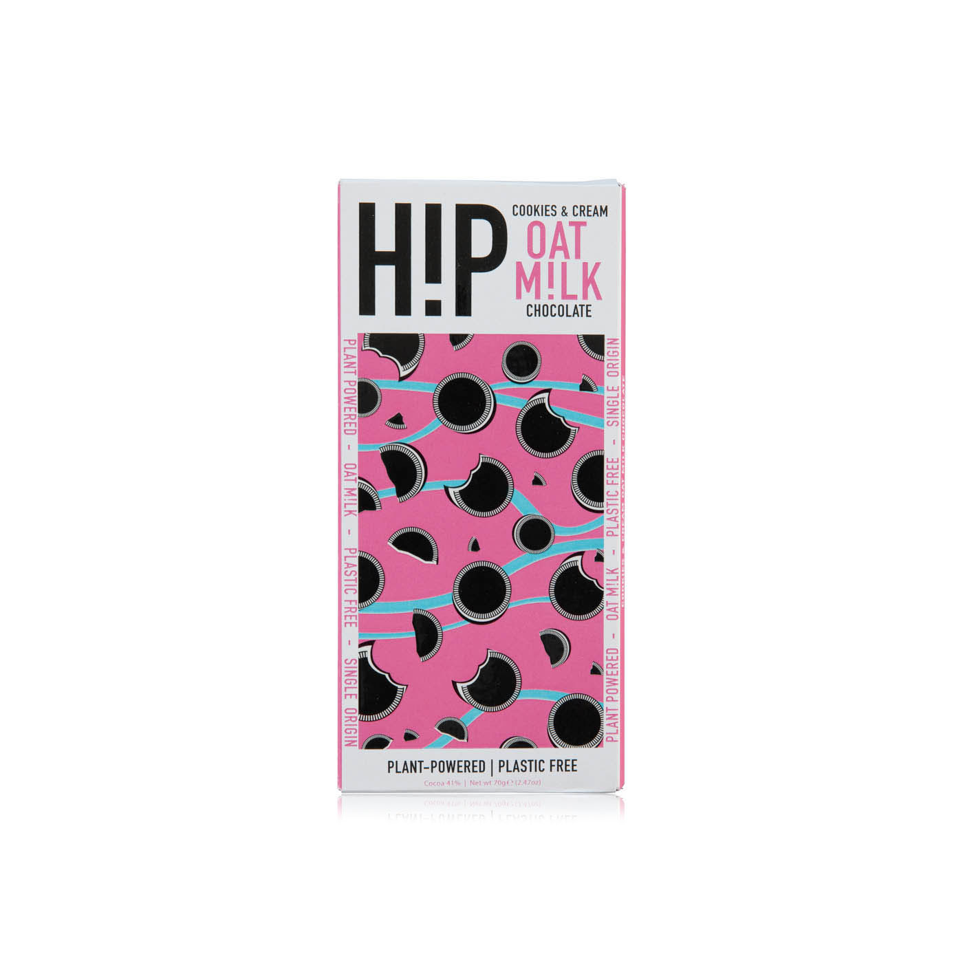 Hip Oat Milk Chocolate with Cookies 70g