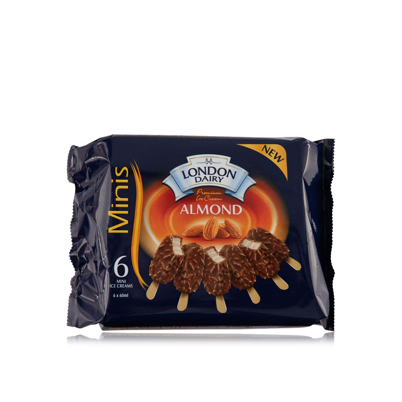 London Dairy Minis Almond X 6