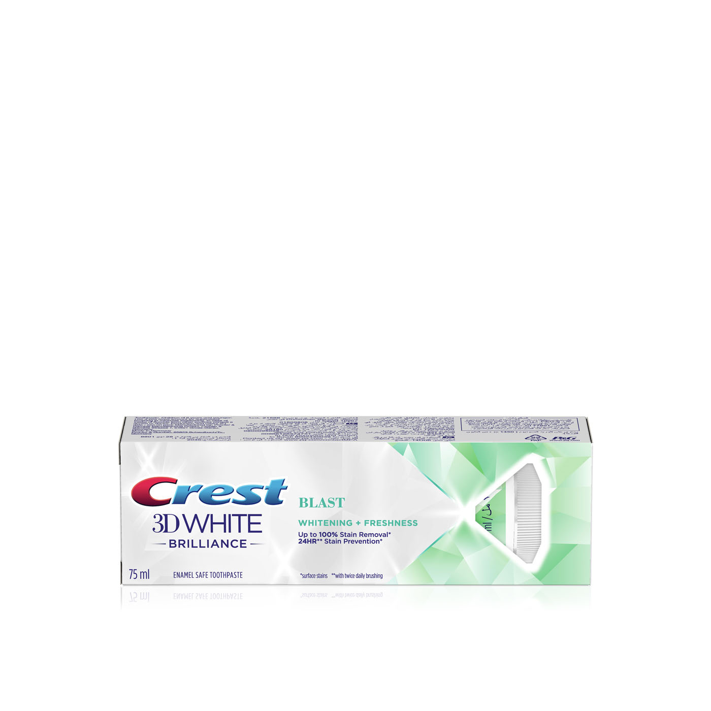 Crest 3D White Brilliance Perfection Toothpaste 75ml