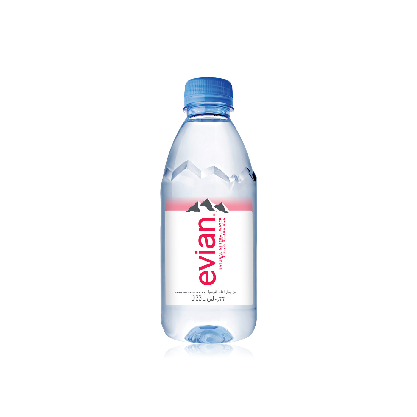 Evian Natural Mineral Water 330ml x 24