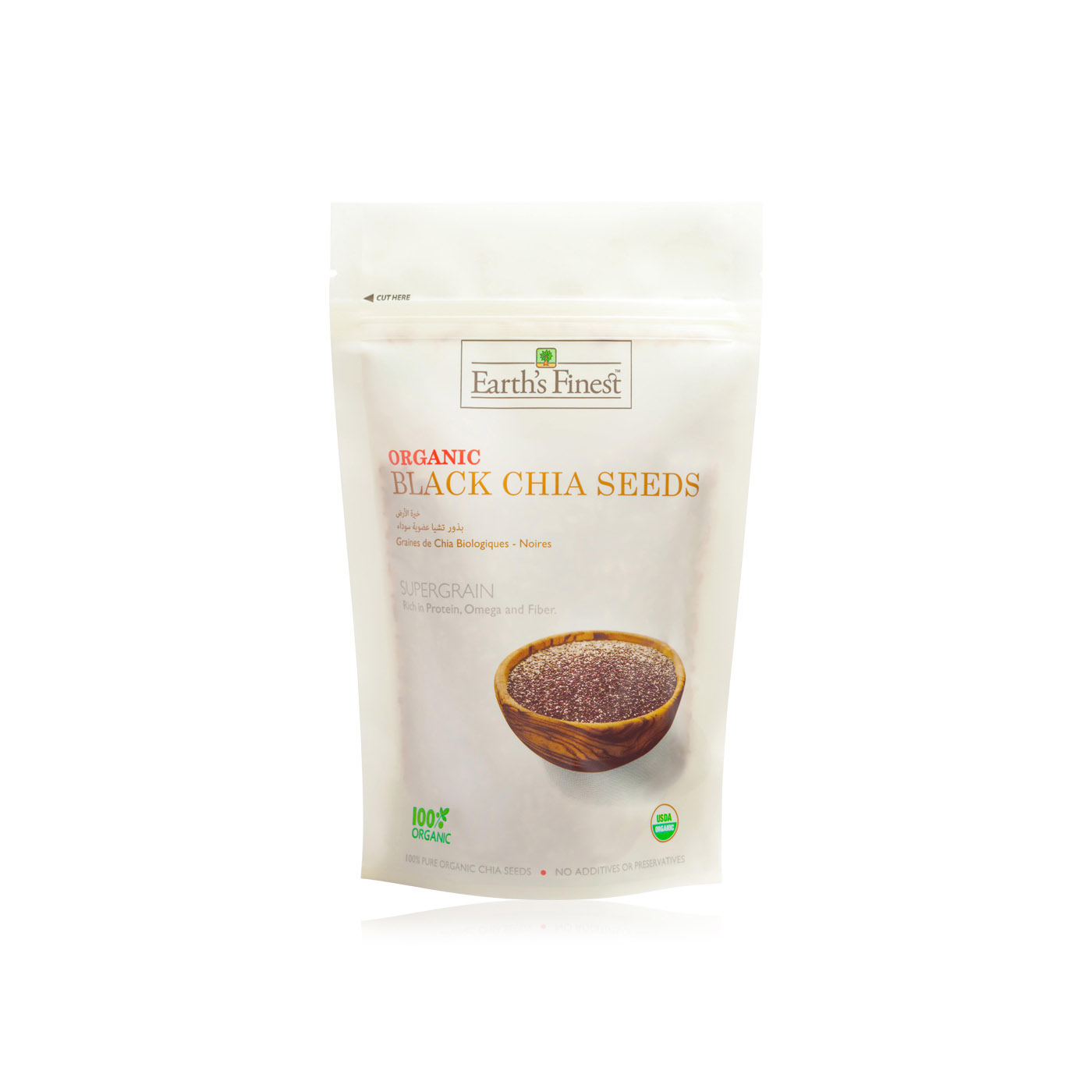 Earth's Finest Organic Chia Seeds 300g