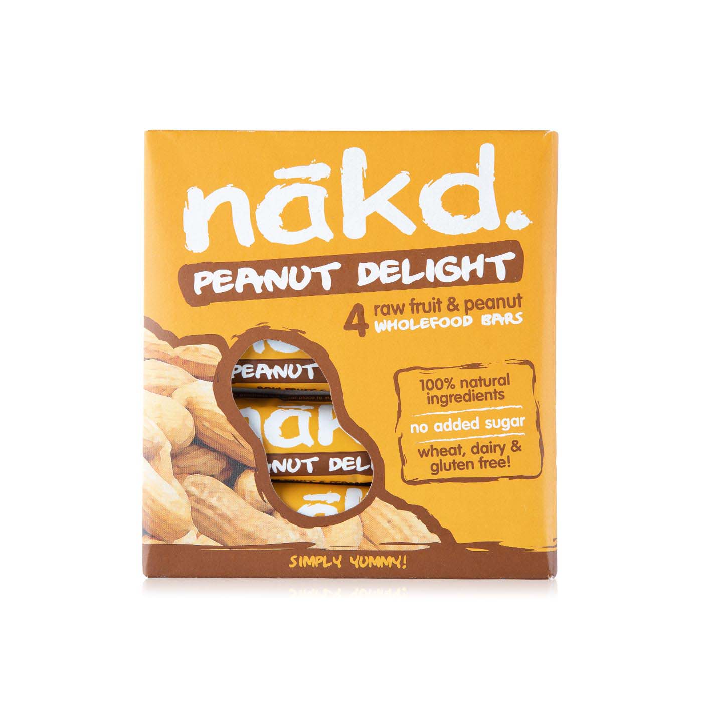 Nakd Peanut Delight Bar 4 x 35g