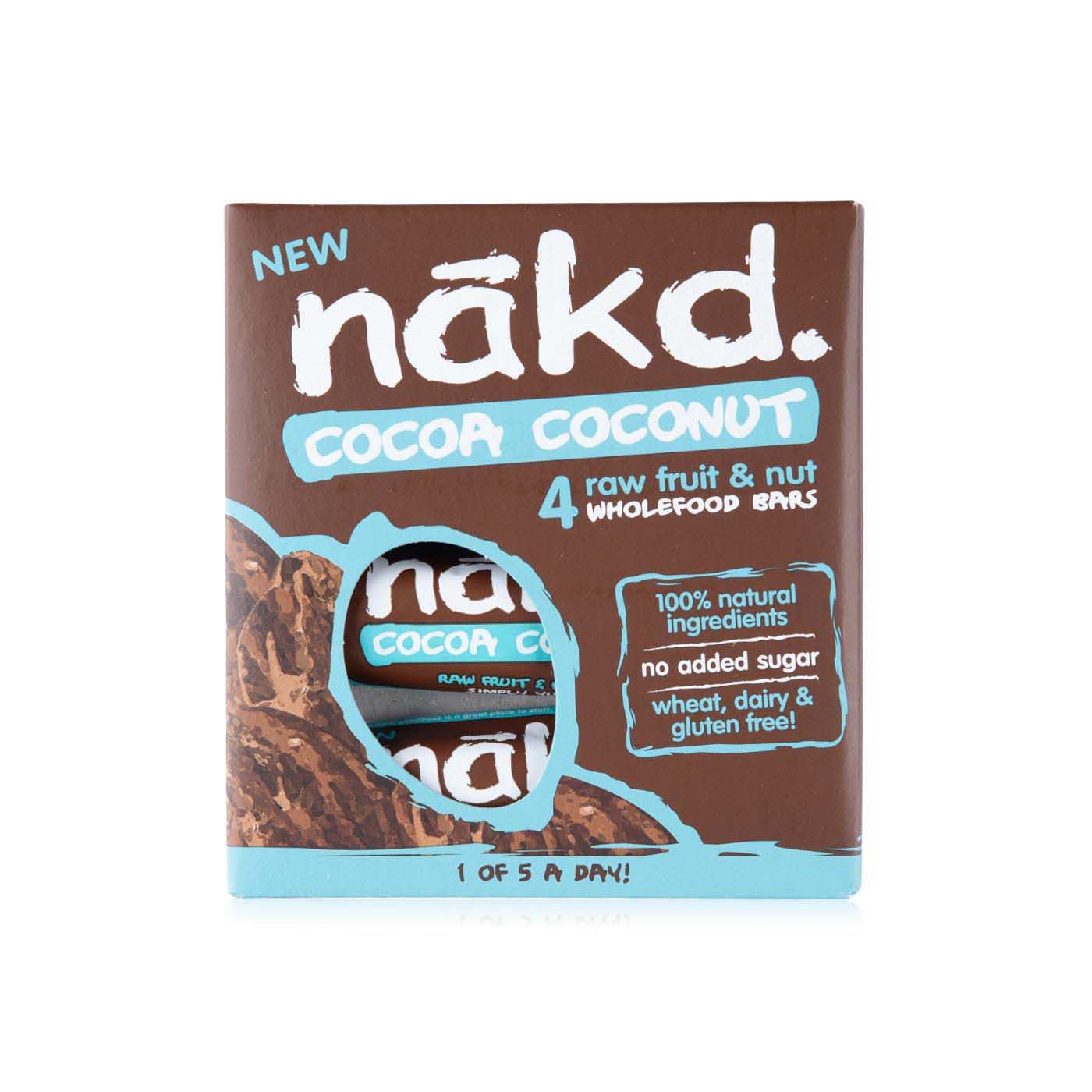 Nakd Cocoa Coconut Bar 4 x 35g
