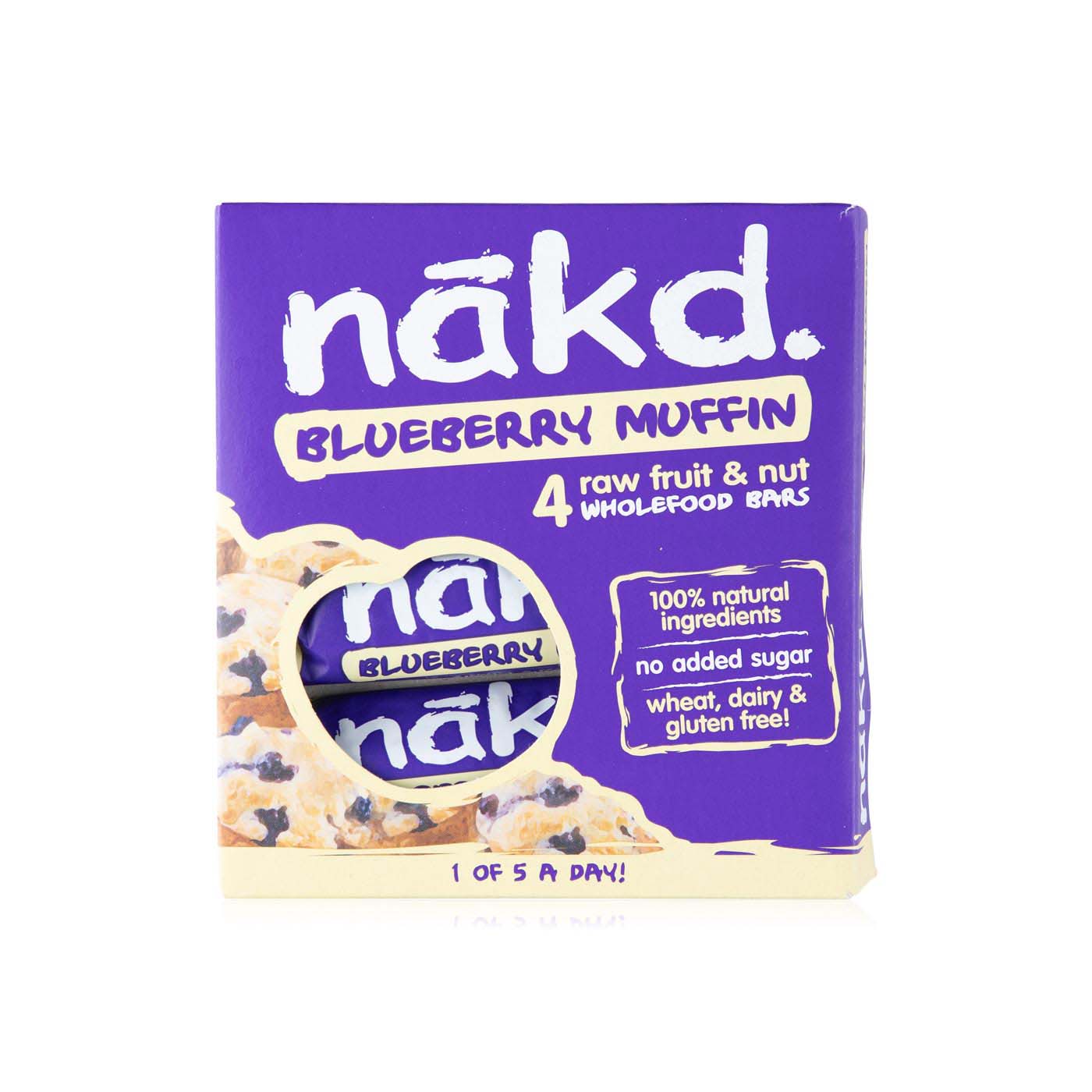 Nakd Blueberry Muffin Bar 4 x 35g