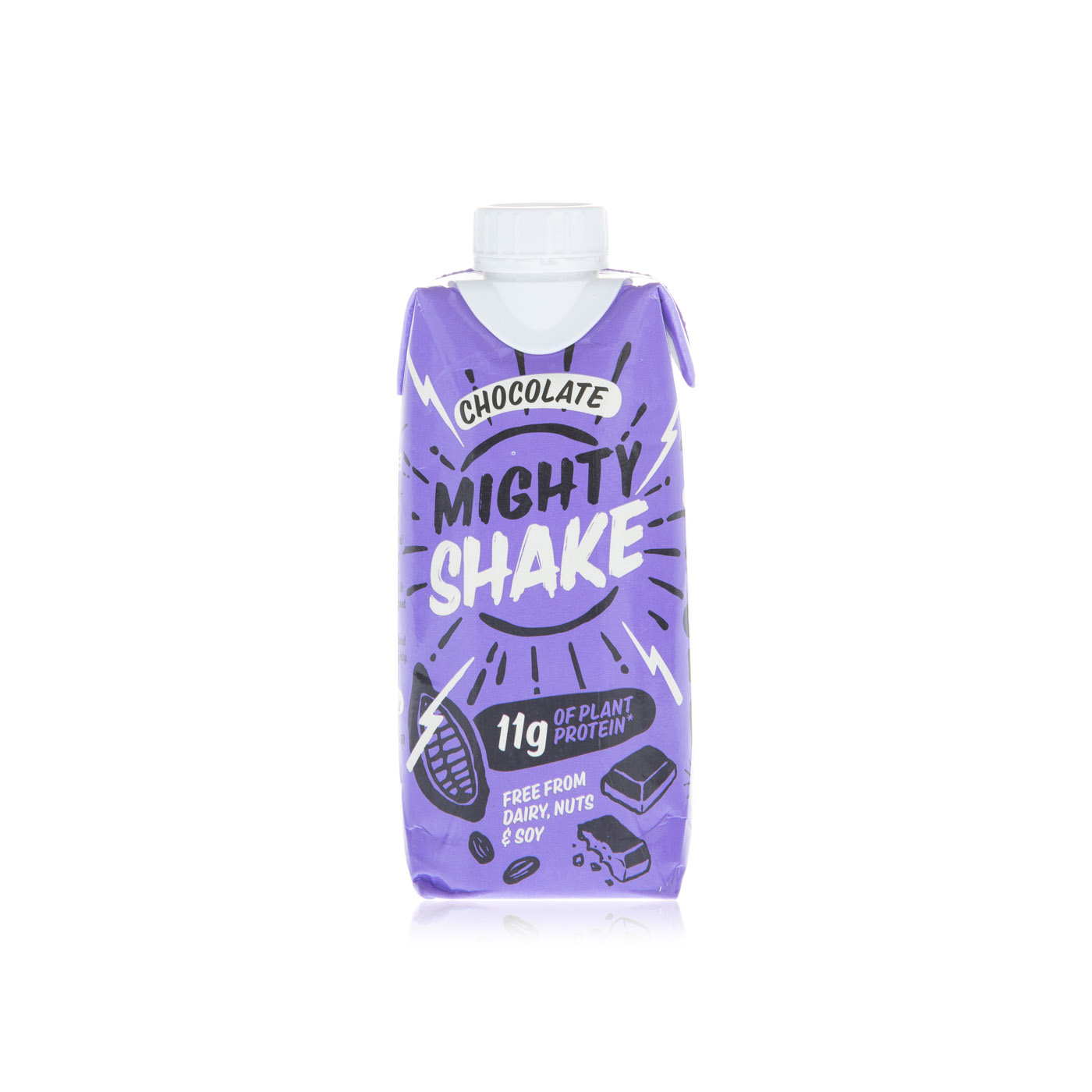 Mighty Pea chocolate milk 330ml - Spinneys UAE