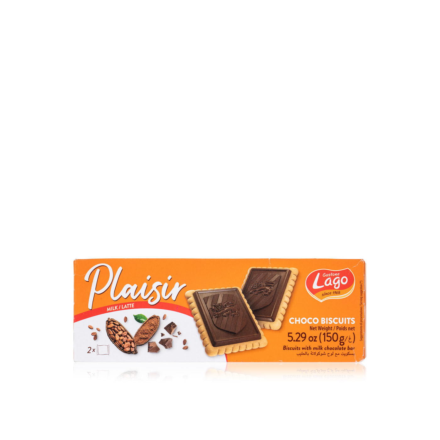 Lago Plaisir Choco Biscuits 150g