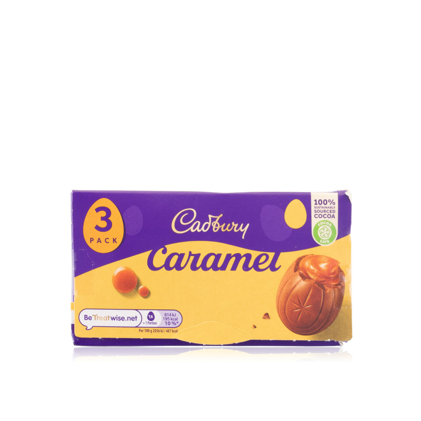 Cadbury Caramel Eggs 3 Pack 120g