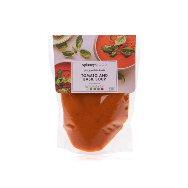 Spinneysfood Tomato and Basil Soup 450ml