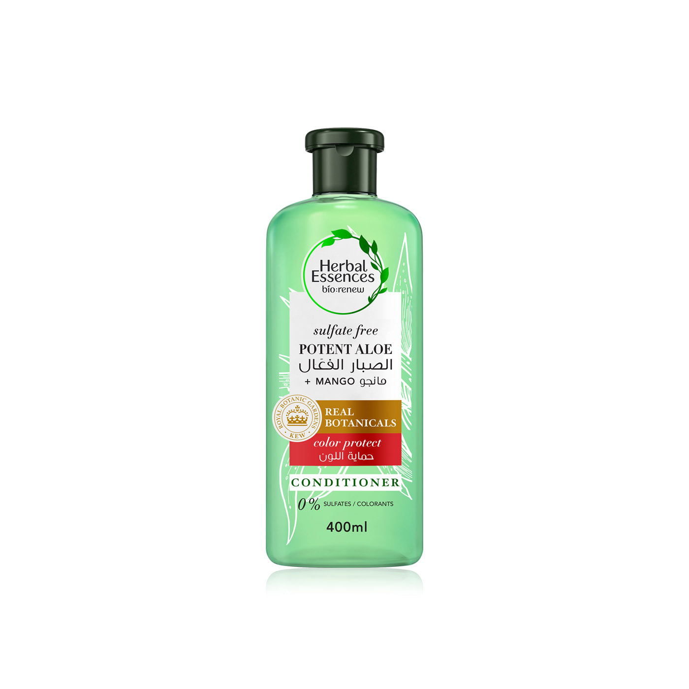 Herbal Essences Colour Protect Sulfate Free Potent Aloe Vera Mango Natural Conditioner 400ml