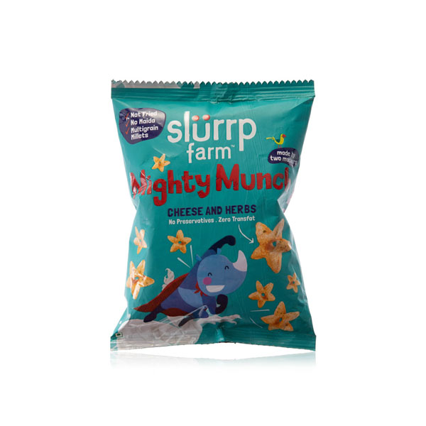 Slurrp Farm Mighty Munch Cheese and Herbs Puffs 20g