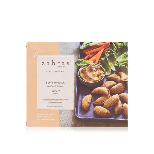 Zahra's Kitchen Frozen Beef Sambusek 250G