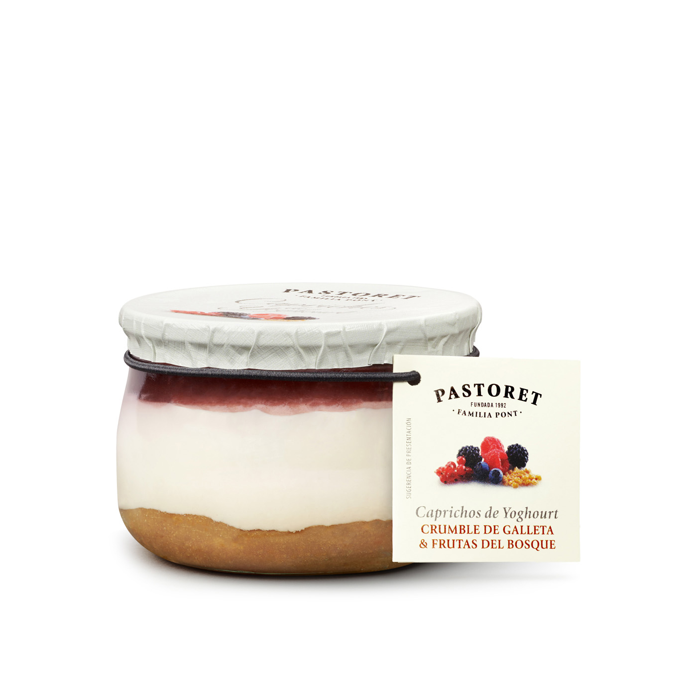 Pastoret Cookie Crumble and Berries Yoghurt 150g