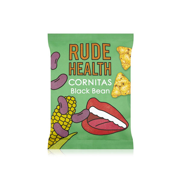 Rude Health Black Bean Cornitas 90g