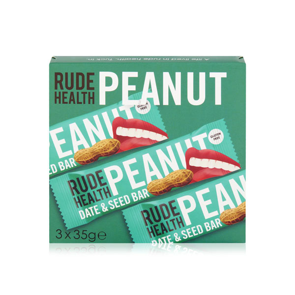 Rude Health Peanut Date and Seed Bar 3s 35g